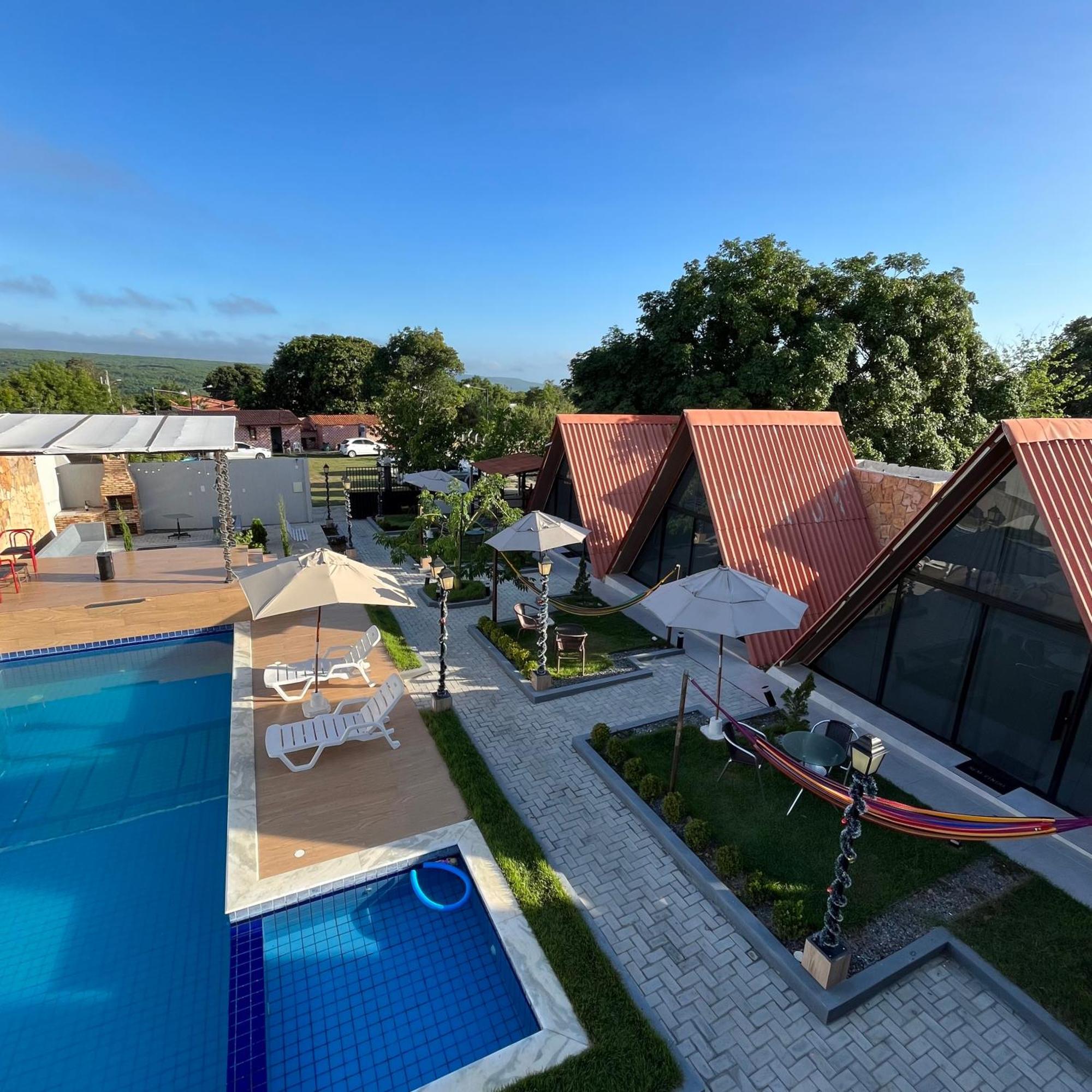 Villa Suica, Chale Mezanino Tianguá Esterno foto